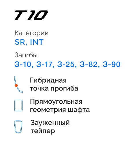 Клюшка ЗаряД Т10